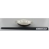 Arita Ware 466059 Toetsu Kiln Moku-Shaped Salt Dish, Silver Painted
