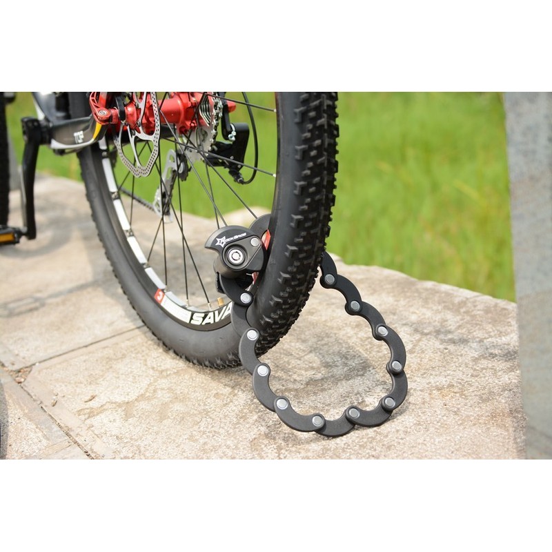 ROCKBROS Cube Bike Lock Heavy Duty Anti-theft Bicycle Chain Lock