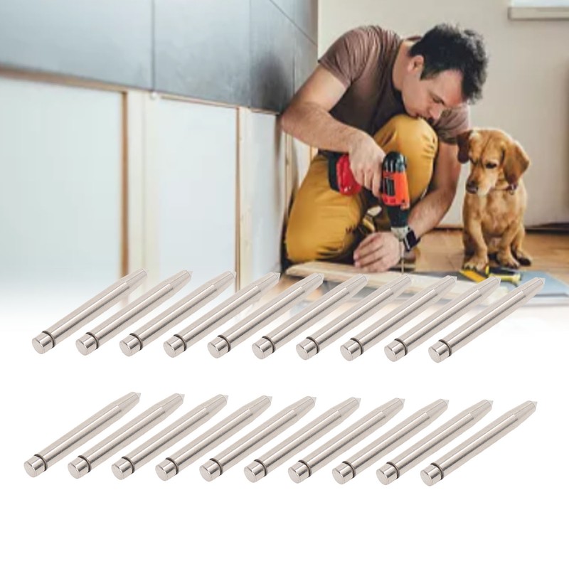 20PCS Center Punch Replacement Bits Alloy Steel Hole Punch Heads