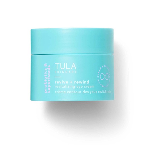TULA Skin Care Revive & Rewind Revitalizing Eye Cream, 0.5 oz. - Smooth Fine Lines, Dark Circles & Puffiness