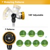 RESTMO Metal Watering Wand, Heavy Duty Garden Hose Wand with