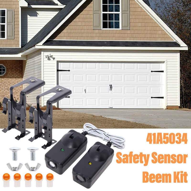 Universal Garage Door Sensors Compatible with Chamberlain Liftmaster Sears Craftsman