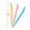 40Pcs Eyebrow Razors Multipurpose Exfoliating Dermaplaning Tool Face Razor and