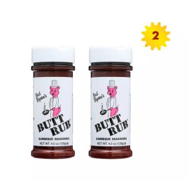 Bad Byron's Butt Rub Barbecue Seasoning 4.5oz x 2 bottles