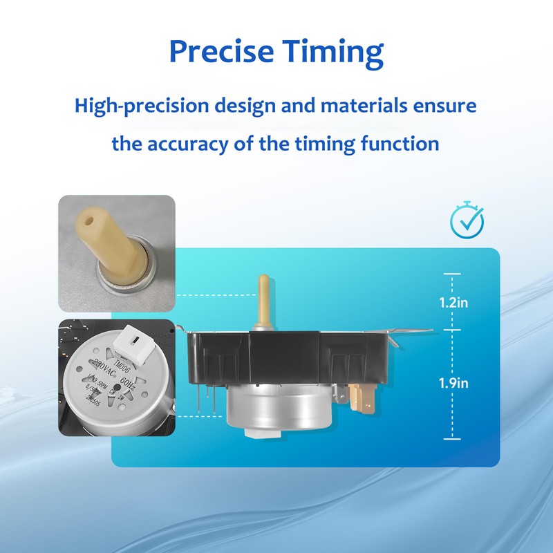 𝙐𝙥𝙜𝙧𝙖𝙙𝙚 Exactfito W10745655 W10436308 W11043389 Dryer Timer Compatible with Amana,