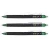 PILOT 3 x Erasable Frixion Dot Clicker Rollerball Pen Fine