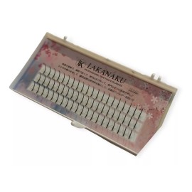 Lashesandfun Blister Espiga Spikes Extensiones De Pestañas Efecto Kk 0.7