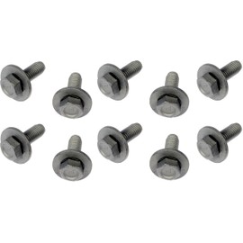Dorman 700-089 Splash Shield Screw Bolt with Captive Washer - M10-1.5 X 26.5MM, 10 Pack