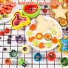30Pcs Sandwich Cutter and Sealer for Kids Fruit Cutters Shapes