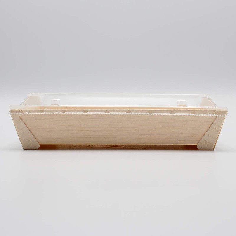 KAYU PACKAGE Rectangular RECTANGLE Wooden Containers, Medium, 8.0 x 5.0