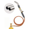 Double Heads Mapp Gas Torch Turbo with 5ft long Hose
