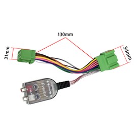 Added an Amp Amplifier Adapter Interface to Factory Radio System Compatible with GM Vehicles Chevy Camaro Colorado Silverado GMC Canyon Yukon Sierra 1500 2500HD 3500HD