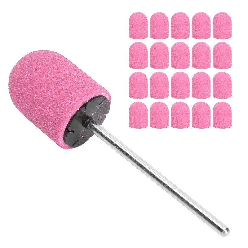 Nail Art Sanding Cap Nail Drill Bits Polishing Grinding Sanding