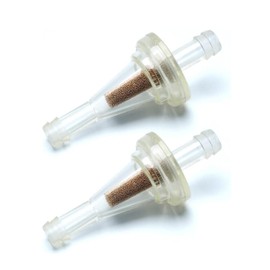YOUNGDING Fuel Filter, Gasoline Filter, Fuel Filter, General Purpose Fuel Filter, Metal Fiber, Motorcycle, Automobile, Mower Maintenance, Pure Copper Core, Compatible with 0.2 inch (6 mm) Hose Inner