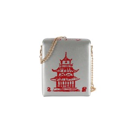 PORRASSO Women's Shoulder Bag Handbag Fashion Shoulder Bag Bag with Two Straps for Travel Work Daily Use, Silvery