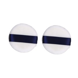 Baluue 3sets Body Powder Puff Round Makeup Sponge Easy Application Gentle on for Travel 2pcs*3