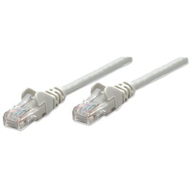 Cable de red, Cat6, UTP RJ-45 Macho / RJ-45 Macho, 1.5 m, Gris