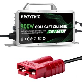 18 AMP 36 Volt Golf Cart Battery Charger for EZGO Marathon with Anderson SB-50 Style Plug