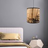 Bamboo Woven E27 Lamp Shade for Pendant Lights - Eco-Friendly