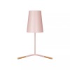 V-Light New V-Light LED Table Lamp, Matte Rose with Gold