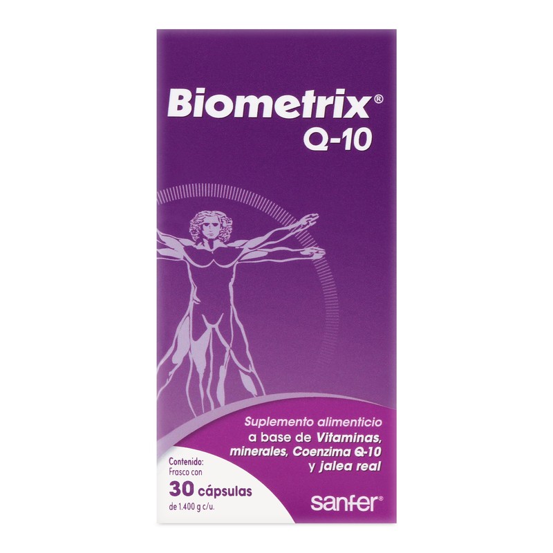 Biometrix A-OX Suplemento Antioxidante Omega 3 6 9 30 Cápsulas