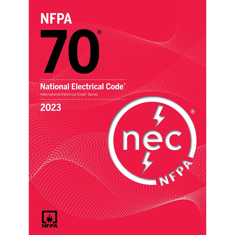 NFPA 70, National Electrical Code, 2023 Edition, Spiralbound