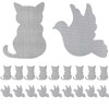 Screen Repair Sheet, 20 Pieces, Cat Shape, Bird Shape, Cute,