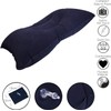 Almohadas inflables de viaje TRIXES azules (Set de 2)