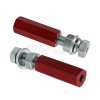 M MATI 1/4" Quick Release Flag Pole Holder Mount Red