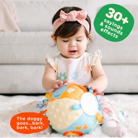 Move2Play, Hilariously Interactive Toy with Music & Sound Effects | Birthday Gift for Boy & Girl | Ball for Toddler & Baby | Indoor/Outdoor | Age 6, 9, 12+ Month | 1, 2, 3+ Year Old