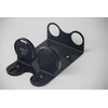 Wall Mount 300ml Double Dispenser Black Holder Ideal for Sea
