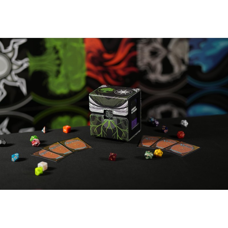 Ai Armor MTG Guild Colors Commander Deck Box (Selesnya, Black