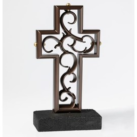 Unity Cross® Metallic Copper; Unity Candle Unity Sand Elegant Rustic Alternative