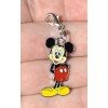 Silver Bashful Mickey Mouse Charm Zipper Pull & Keychain Add