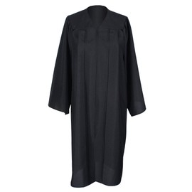 MyGradDay Unisex Matte Graduation Gown, Choir Robe for Church, Pulpit and Pastor & Judge Costumes