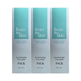 Kim Chung From the Skin Glutathione Collagen Pack 50g 3 Packs / Circle / 김청 프롬더스킨 글루타치온 콜라겐 팩 50g 3개  써클