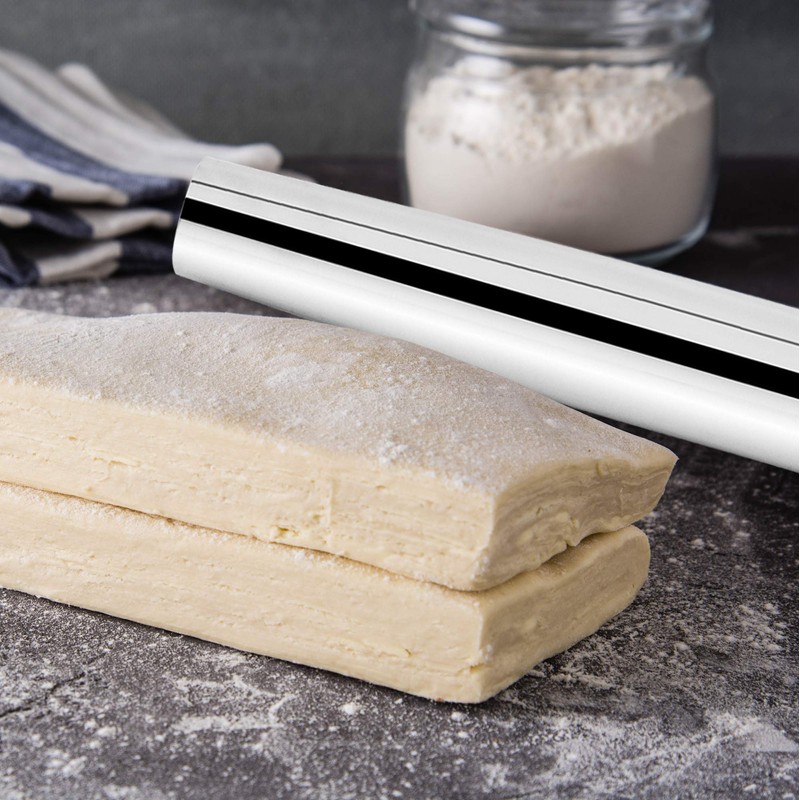 Fox Run Stainless Steel French Rolling Pin, 18" L x