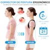 Faja Lumbar Unisex con Correas de Soporte, Transpirable y Ajustable