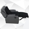 HOMBYS 3-in-1 Recliner Seat Cushion with Lumbar Support Pillow &