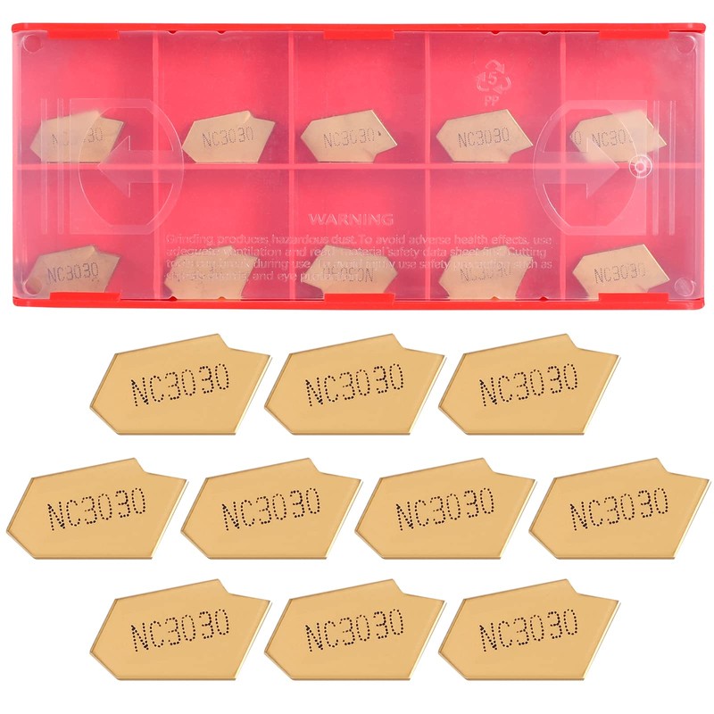 VerRich Lathe Parting tool,Lathe Cut Off Tool SPB326 with 10pcs