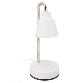 Aqur2020 Lámpara de Vela de Cera de Fusión Aromática Mesita de Noche Cera Decorativa de Noche Blanca para Decoración de Lámpara Luz Dormitorio con Esencial para Aromaterapia para Mini 110