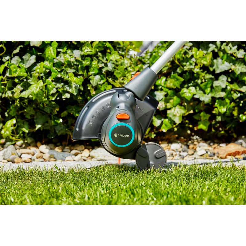 Gardena Trimmer Wheelset: Wheels for Strimmer, Easy Insert, Safe Guide,