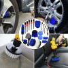 Cepillo Limpieza Automotriz Pinceles Detalle Coche Set 20 Pc