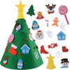 ANCLLO DIY Three-dimensional Christmas Tree, Upgraded Felt Christmas Tree with