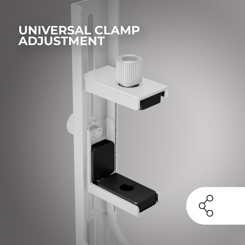 Mars Gaming MCA-GCBPRO GPU Mount, Vertical and Horizontal GPU Support,