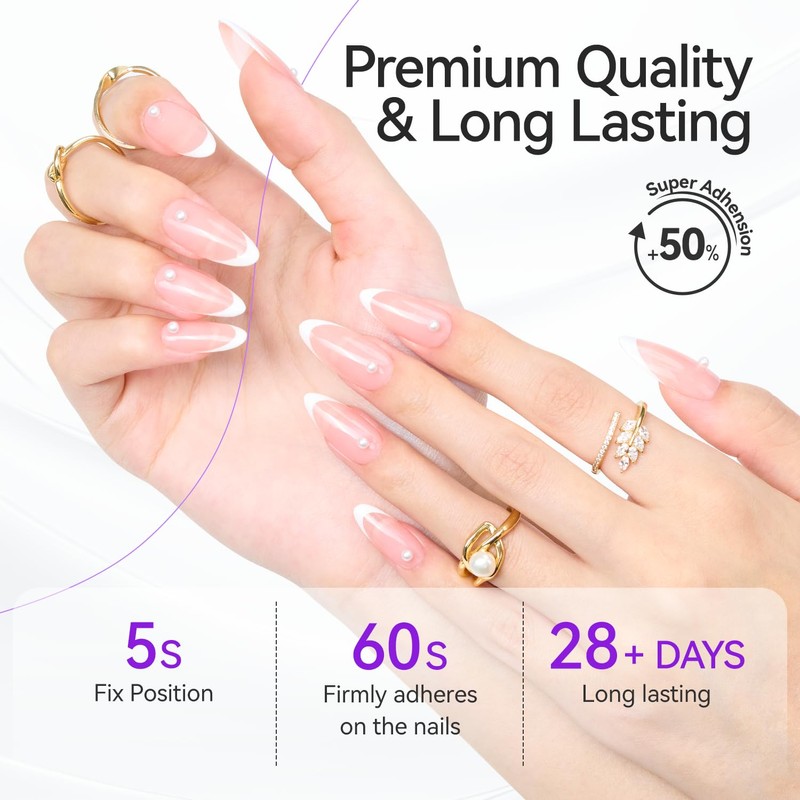 Gelike ec 6-in-1 gel nail glue, 7 ml (glue-002)