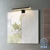 ERWEY ERWEY 2 in 1 LED Spiegelleuchte 30CM IP44 Badleuchte
