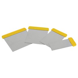 CoFan 09517158 – Pack of 4 Painter Spatulas (Metal)