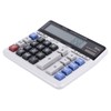 Solar Calculator 12 Digit Large Keys Clear Display Office Calculator