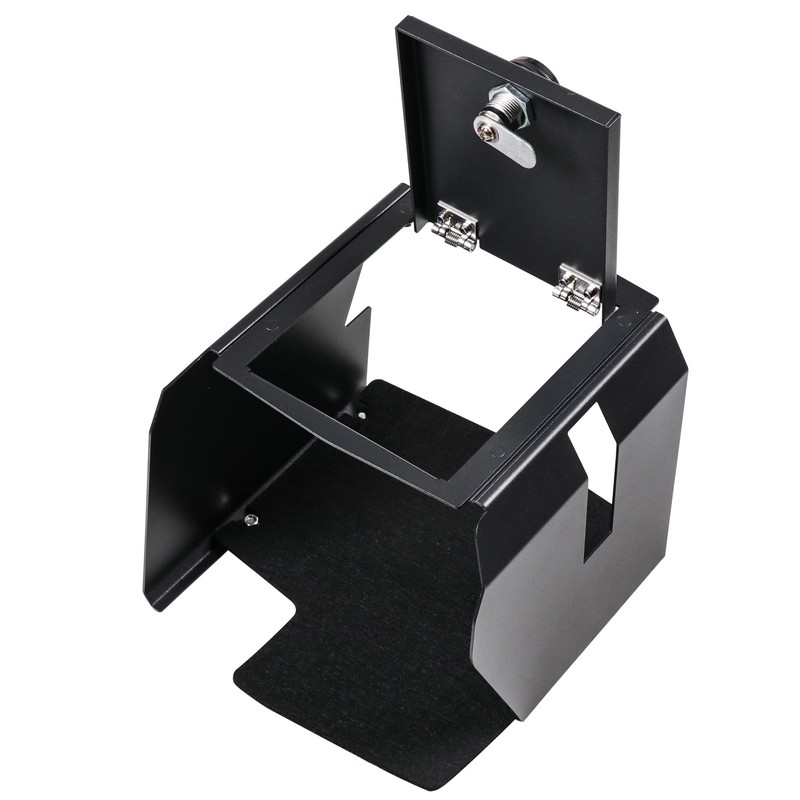 BESTAOO Center Console Safe Gun Box Armrest Lock Security Storage